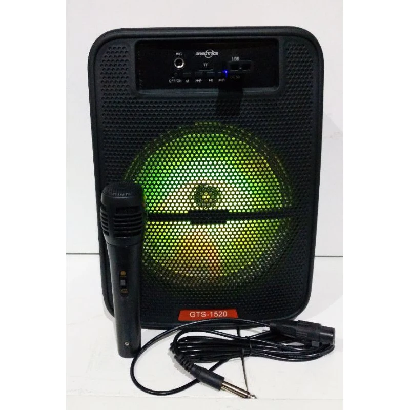اسپیکر بلوتوثی قابل حمل مدل GTS-1520 3